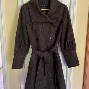 Woman’s coat, woman’s jacket, size large, dark gray